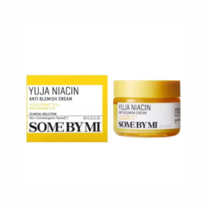 سام باي مي كريم يويا نياسين لعلاج التصبغات وآثار الحبوب وترطيب البشرة 60 جم | SOME BY MI Yuja Niacin Anti Blemish Cream 60g