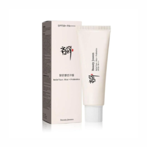 بيوتي أوف جوسون رليف صن واقي شمس الأرز والبروبيوتك SPF50+ PA++++ حماية وترطيب بدون طبقة بيضاء 50 مل | Beauty of Joseon Relief Sun Rice + Probiotics 50ml