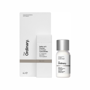 ذا أورديناري سلفر 10% علاج للحبوب وتنقية البشرة من البودرة إلى الكريم 5 جم | The Ordinary Sulfur 10% Powder-to-Cream Treatment 5g