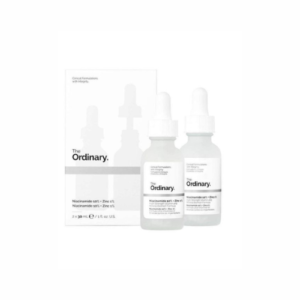 ذا أورديناري نياسيناميد 10% + زنك 1% عبوة مزدوجة لتنظيم الدهون وتقليل الحبوب 30 مل × 2 | The Ordinary Niacinamide 10% + Zinc 1% Duo Pack