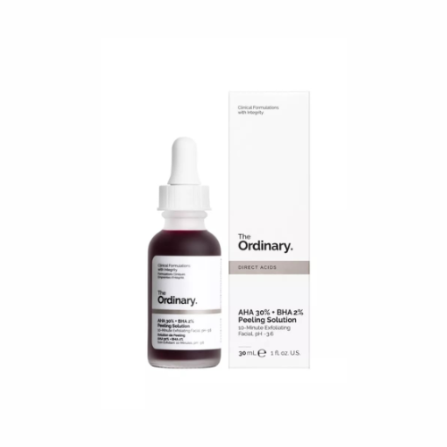 ذا أورديناري محلول التقشير AHA 30% + BHA 2% لتنقية البشرة وتجديدها 30 مل | The Ordinary AHA 30% + BHA 2% Peeling Solution 30ml