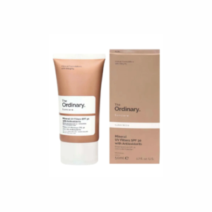 ذا أورديناري واقي شمس معدني SPF 30 مع مضادات أكسدة لحماية وترطيب البشرة 50 مل | The Ordinary Mineral UV Filters SPF 30 with Antioxidants