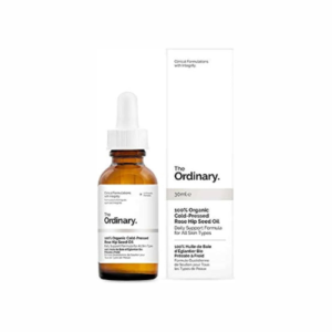 ذا أورديناري زيت بذور ثمر الورد العضوي البارد 100% لترميم وتغذية البشرة 30 مل | The Ordinary 100% Organic Cold-Pressed Rose Hip Seed Oil 30ml