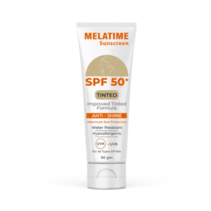ميلا تايم واقي شمس ملون مضاد للمعان – 60 جم | Melatime Tinted Sunscreen Anti-Shine 60g