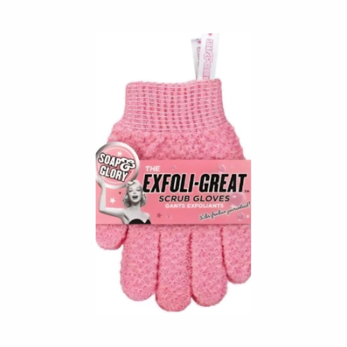 قفازات تقشير الجسم سوب آند جلوري الوردية | Soap & Glory Exfoliating Body Gloves Pink