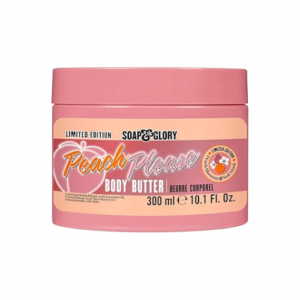 سوب آند جلوري بيش بليز زبدة الجسم برائحة الخوخ – 300 مل | Soap & Glory Peach Please Body Butter 300ml
