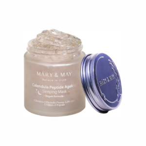 ماري آند ماي ماسك نوم فيجان كالدينولا ببتايد – لإصلاح وتهدئة البشرة – 110 جم | Mary & May Vegan Calendula Peptide Ageless Sleeping Mask 110g